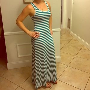 Striped Maxi Dress